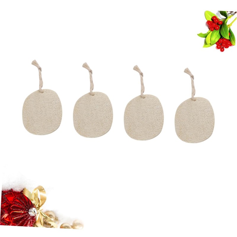 CHILDWEET 4pcs Dishwasher Cloth Pot Brush Loofah Sponge Scrubber Brush