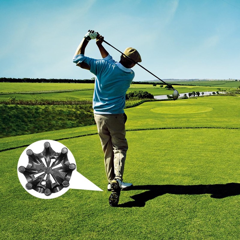 QIBZI Golf Spikes Golf Shoe Spikes Golf Shoe Cleats with