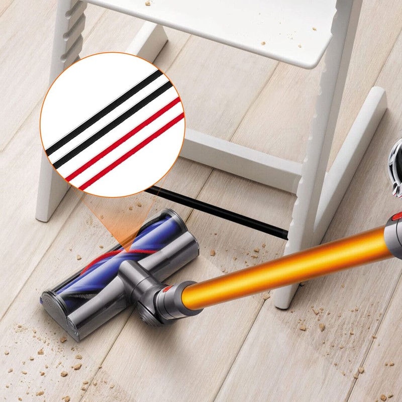 Fixbetter Pack of 4 Rolling Brush Plush Strips Replacement for