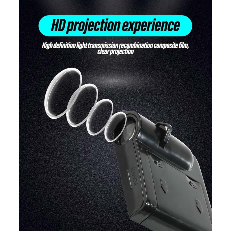 2 Pcs Car Door Projector Logo Light Wireless Courtesy LED