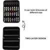 QEES Knife Case,Knife Display Case for 32 Slots Pocket Knives,Knife