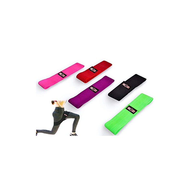 FIGHTSENSE Resistance Band Hip Circle Fitness Loop Peach Booty Squat
