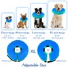 FWLWTWSS Inflatable Dog & Cat Collar, Protective Collar Dog with