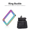 10Pcs Ring Buckle Sturdy Durable Adjustable Hardware Metal Buckle for