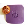 Cute Owl Stamp on round base