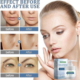 Luxe Collagen Firming Cream,Skin Firming Cream,Anti-Aging Moisturizer with Collagen,Ultra Firming & Revitalizing Cream,Collagen Cream,Skin Firming Body Cream,Firming Body Cream,Skin Tightening Cream