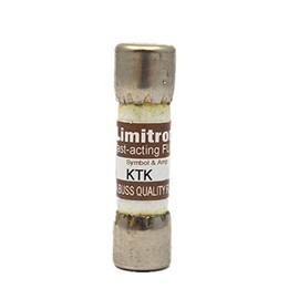 Bussmann KTK-3/4 0.75 Amp Limitron Fast Acting Supplementary Fuse Melamine Tube, 600V