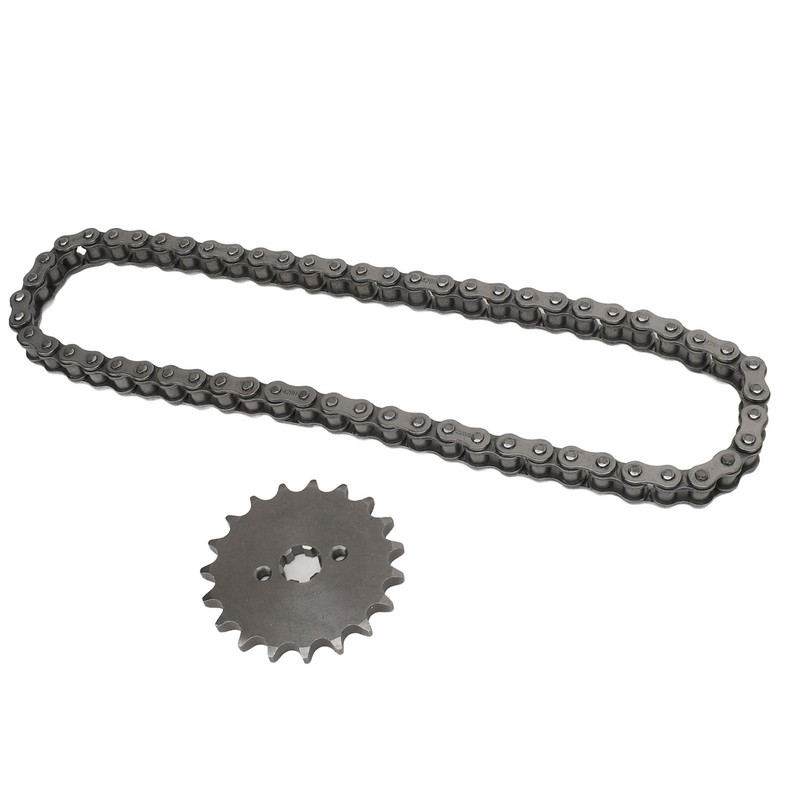 428 19T 17mm Sprocket with 428 60 Links Chain Steel