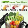 COWSAR Juicer Machines with 6.1" Large Chute, Cold Press Juicer