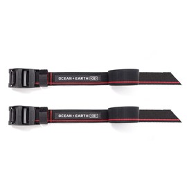 Ocean and Earth Surf Carrier Black 10.9 ft (3.05 m) SUP/LONGBOARD TIE DOWN STRAP