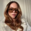 Haqptul Oversized Trendy Square Aviator Sunglasses for Women Men Big