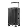 Hard Shell Trolley Suitcases Lightweight Front Opening 20 Inches PC