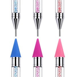 ZYNERY 3 PCS Wax Pen, Diamond Painting Pens No Wax Needed Self-Stick Drill Pens, Diamond Art Pens for DIY Crafts Painting Cross-Stitch Nail Art