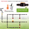 VooGenzek 65 Pieces 4/7 mm Irrigation Kit, 20 m Irrigation