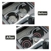 JUNAHAA Car Cup Coaster Universal Automotive Waterproof Non-Slip Cup Holders