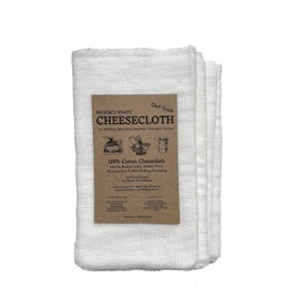 Regency Wraps 100% Cotton Food Grade Cheese Cloth 36"X72" (2yds) For Basting Turkey, Canning, Cheese-making, Straining, Crafting, Bleach and Dye Free (Pack of 4)
