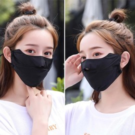 Golf Face Mask Face Mask Summer Cool Mountaineering Mask UV Protection sunshade pink 3ea