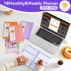 ALIBRAHIM A5 Academic Diary 2024-2025 Planner - 18-Month Agenda Planner