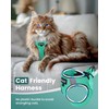 FAYOGOO Escape Proof Cat Harness and Leash Set for Walking,