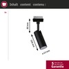 Paulmann 95598 3-Step-Dim Tubo URail LED Individual spot 170lm 4W