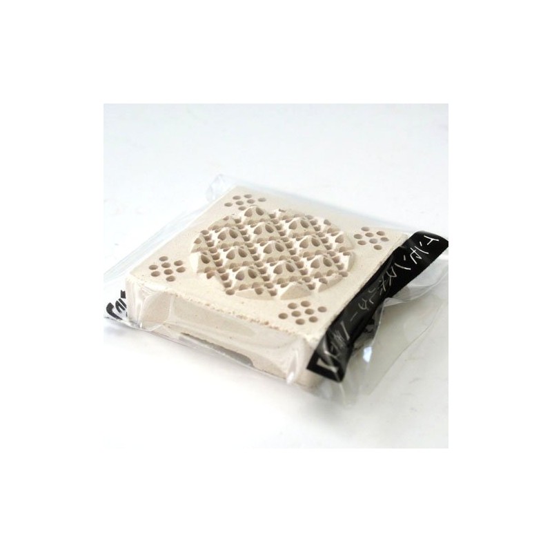 Shoyeido Incense Stand for Swirls and Cone Shapes, Utena, Square