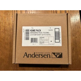 Andersen Casement Window Hardware Satin Nickel Folding Contemporary 9016730 New