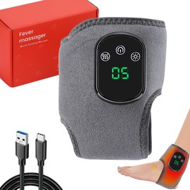 Fußmassagegerät, Fussmassagegerät, 3-in-1 Massagegeräte, FußMassage, Foot Massage Fussmassagegerät Elektrisch 3 Modi Und 5 WäRmestufen Wiederaufladbar Massagegeräte für Fitness, Laufen Sport (A)