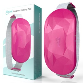 Slimpal - Almohadilla térmica portátil para calambres de período, almohadilla térmica inalámbrica para aliviar los calambres menstruales, cinturón de calor eléctrico recargable, regalos para su mujer,