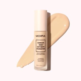 Moira Base De Maquillaje Liquida Complete Wear Soft Matte Foundation Tono 200W