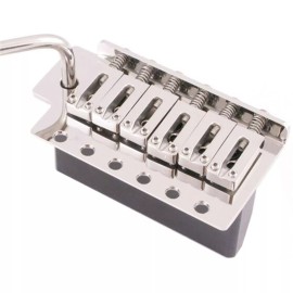 Hipshot NEW Hipshot 2-1/16" Synchronized Tremolo Bridge For Import Strat 0.416 STAINLESS