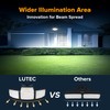 LUTEC 80W 9000LM LED Security Lights Motion Sensor Outdoor Lights,