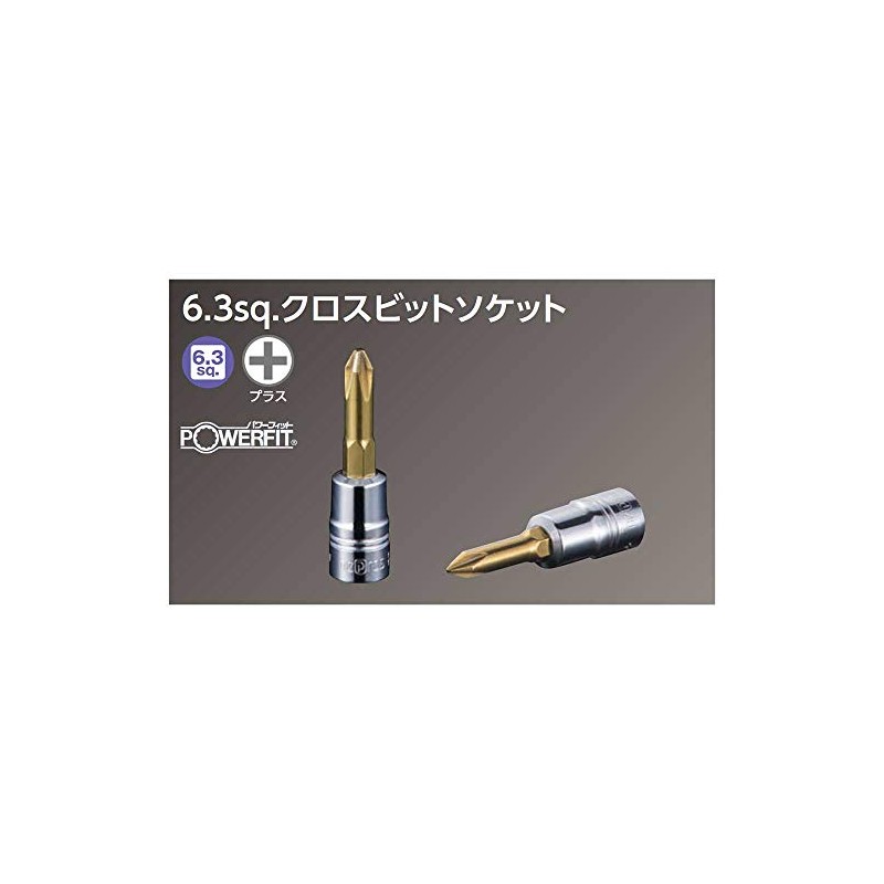 Nepros 1/4"sq. Closs Bit Socket Wrench