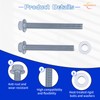 Engine Stand Bolt Kit 3/8-16 Compatible with SBC 305 327