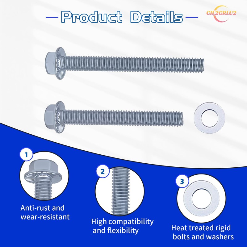 Engine Stand Bolt Kit 3/8-16 Compatible with SBC 305 327