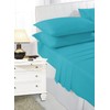 K Collection Percale Easy Care Polycotton Fitted Sheets Single -
