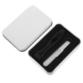 Healvian 1set Stainless Steel Nail Clipper Kit Fingernail File Manicure Tools for Home and Travel and Easy to Use Nail Trimming