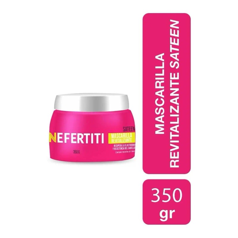 Mascarilla Revitalizante Sateen Nefertiti Cabello 350gr