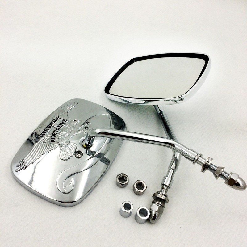 XKMT-Rear View Side Mirrors Compatible With H-D Eagle Spirit Live