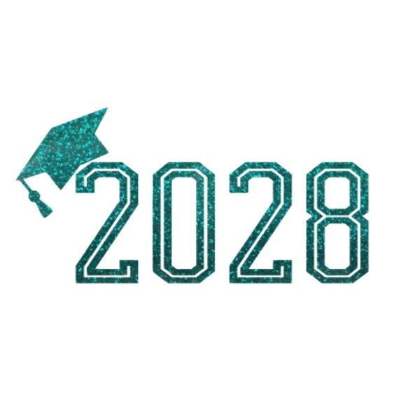 Graduation Iron On Transfer, Senior Class of 2028, Graduation TShirt
