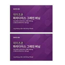 Days On [Half Club] Days On Paradise Grain Burning 28 tablets x 2 / [하프클럽]데이즈온 파라다이스 그레인 버닝 28정 x 2개
