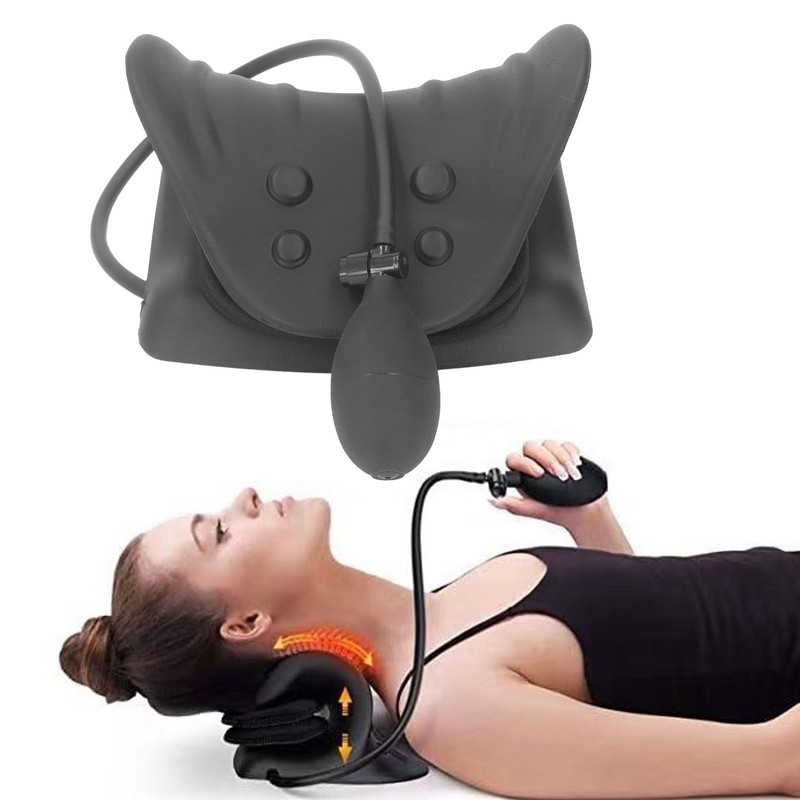 Neck Cervical Traction Device Pillow Multifunctional Tension Relief Muscle Relaxation