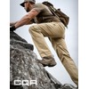 CQR Men's Quick Dry Tactical Pants, Water Resistant Outdoor Pants,