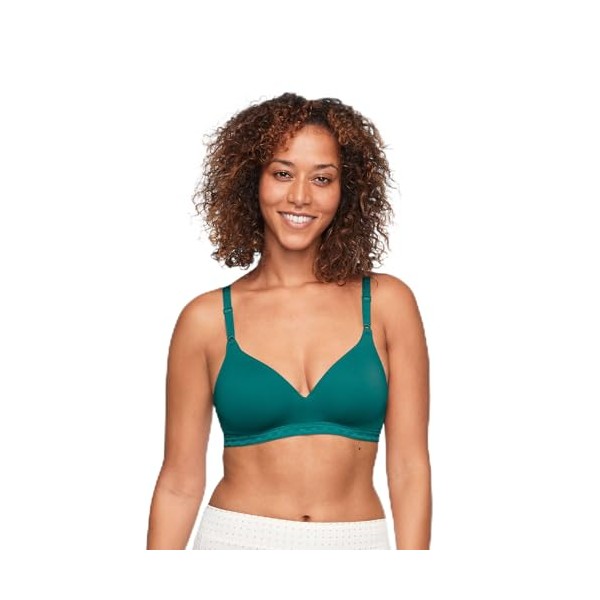 Warner's Women's Simply Perfect Super Soft Wireless Lightly Lined Comfort