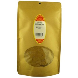 Marshalls Creek Spices CORIANDER GROUND 16 ounce XL ECO Friendly Kraft Stand-up Pouch. Premium Quailty
