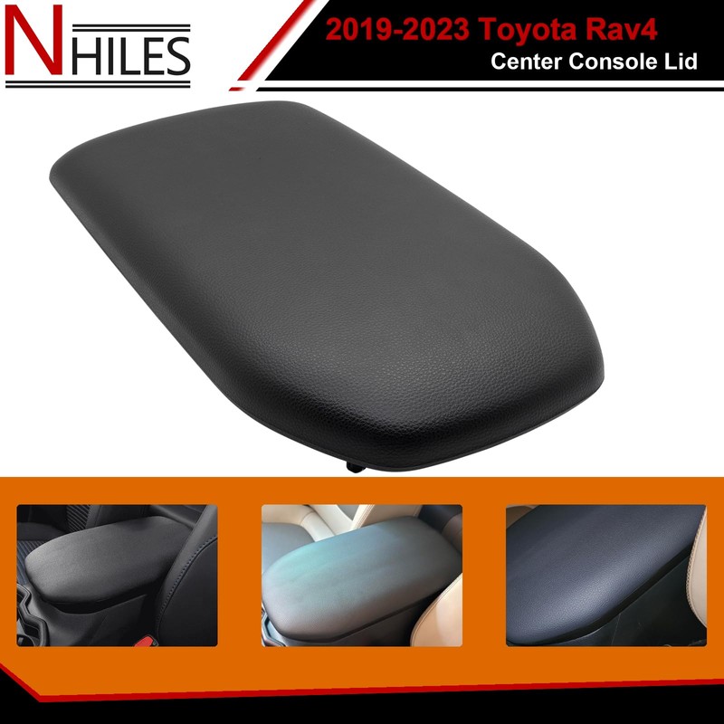 NHILES Center Console Cover Fit for 2019-2023 Toyota Rav4 Front