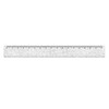 Camio Japan Love Glow 229939 Glitter Slim Ruler, 6.7 inches