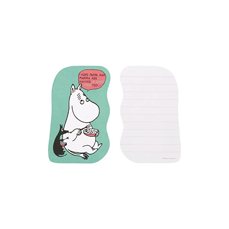 Sunstar Stationery S8905983 Moomin Letter Set, Die Cut, Moomin &