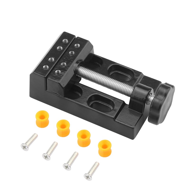 GENHAKON Universal Mini Drill Press Vise Clamp, 6 PCS Table