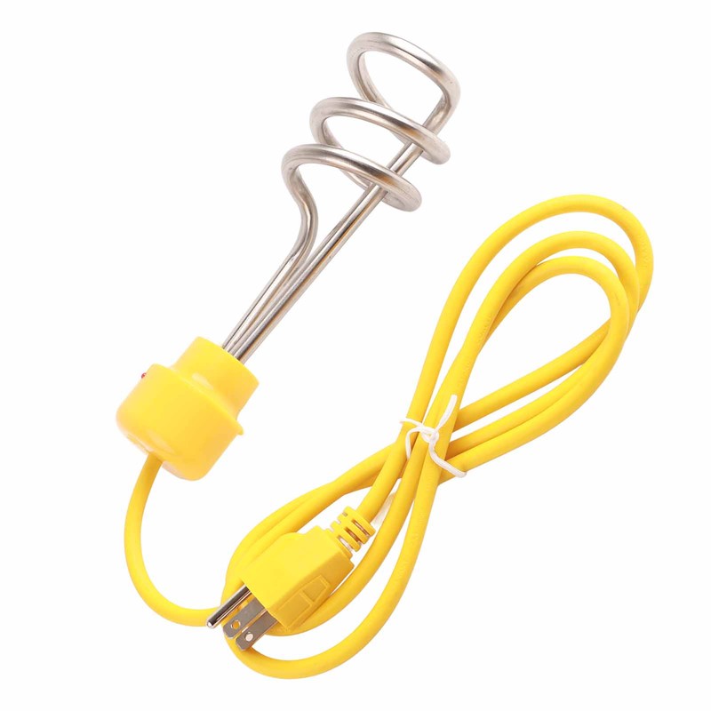 1500W Stainless Steel Electric Immersion Heater Boiler for Home Office