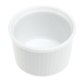 Pillivuyt Classic 1 ounce Pleated Ramekin, Set of 6, White